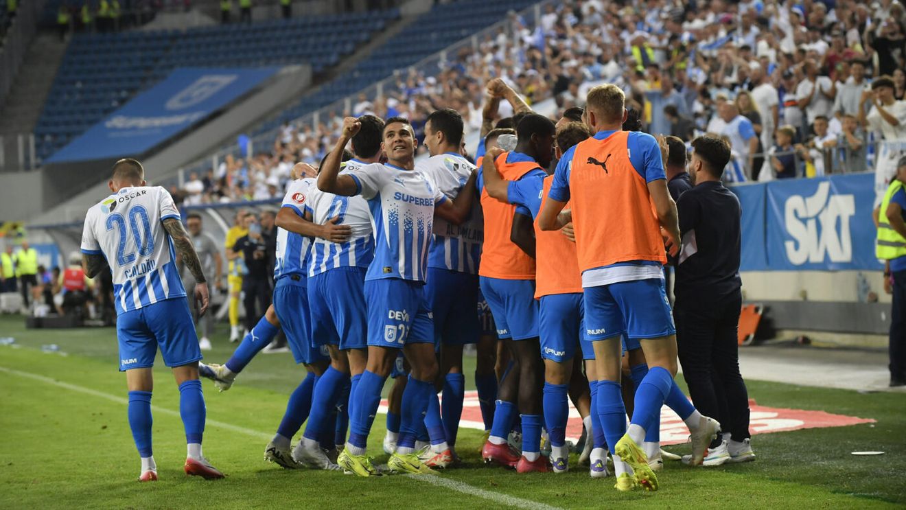 Culmea culmilor la olteni: calificarea în Conference League ar face Universitatea Craiova principala candidată la titlu în Superliga, în loc să-i îngreuneze misiunea! Gabriel Berceanu scrie cum „fotbalul-șampanie visat de Mihai Rotaru a apărut, dar și nevoia de dop”