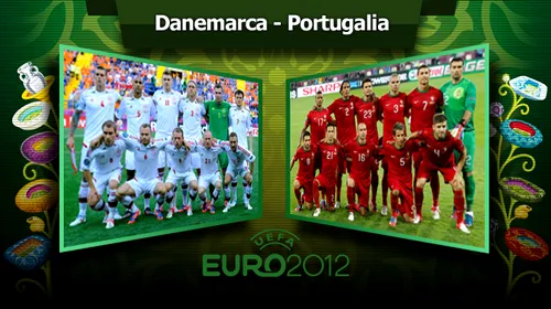 „Ratangiul” Ronaldo, salvat de „rezerva” Varela! ** Danemarca – Portugalia 2-3