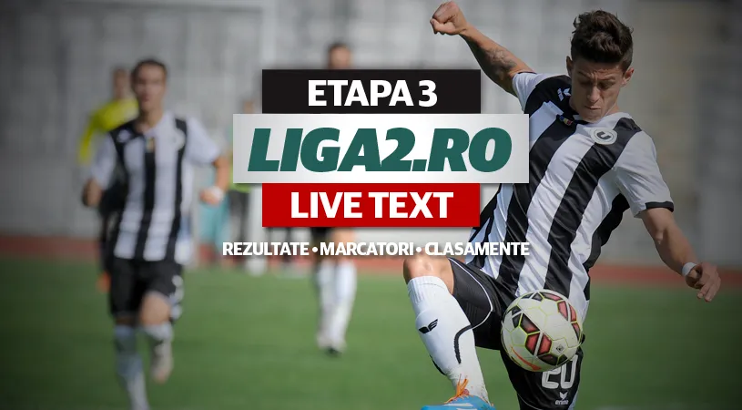 FC Rapid câștigă derby-ul cu Ceahlăul, iar Oțelul se răzbună pe Brăila.** FC Brașov se impune din nou cu emoții, în timp ce 