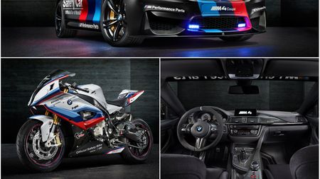 FOTO | Cum arată noile safety car și safety bike pentru sezonul 2015 din MotoGP: BMW M4 Coupe și BMW S 1000 RR