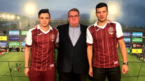 OFICIAL | Țucudean și Costache, prezentați la CFR Cluj! Ce numere vor purta cei doi