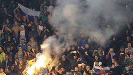 UEFA a dat decizia: victorie cu 3-0 pentru Rusia după incidentele de la meciul cu Muntenegru