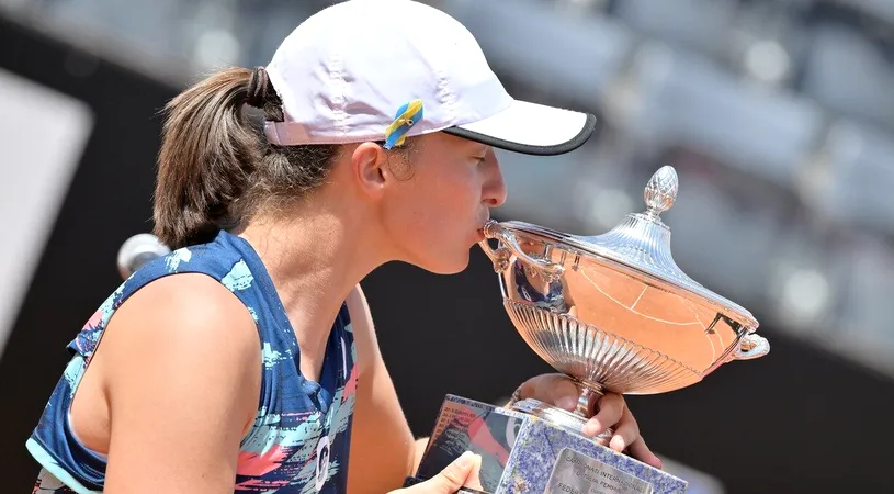 Iga Swiatek, atenționare pentru Simona Halep & Co după ce a triumfat la Roma: „Ne vedem la Roland Garros!