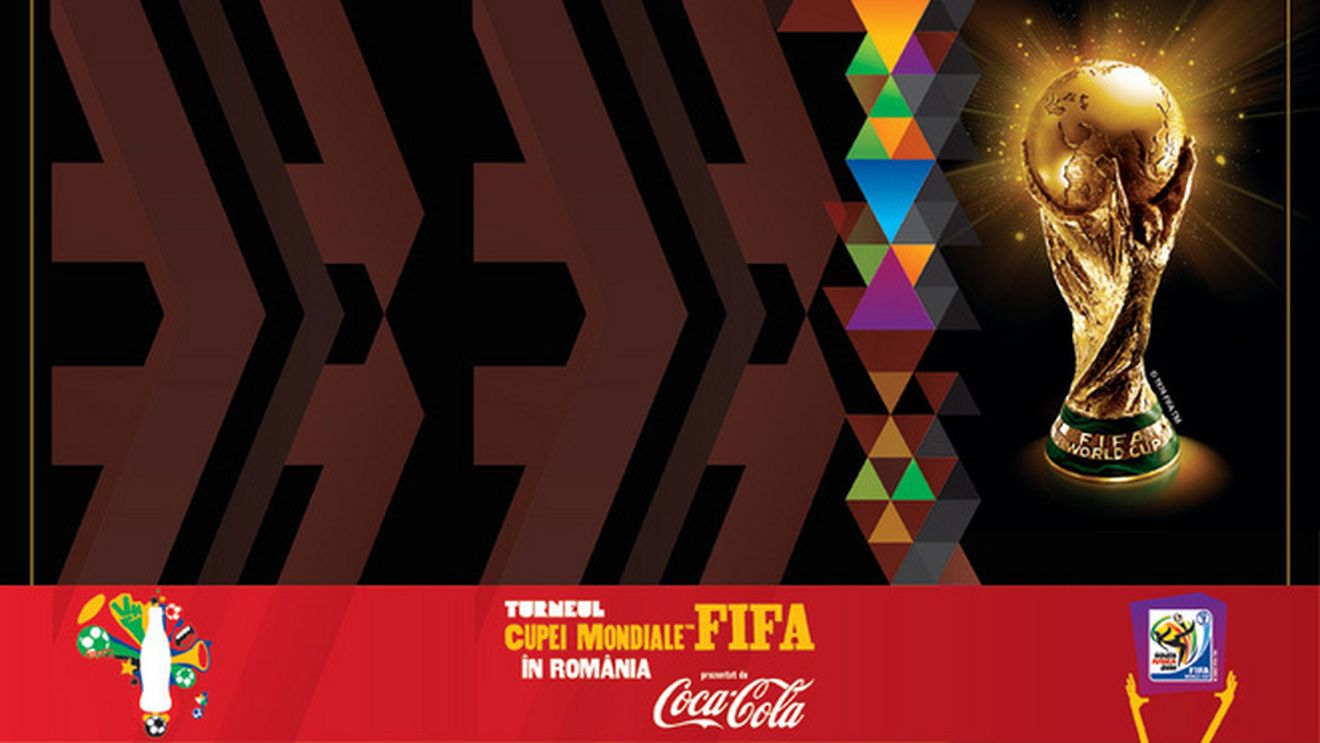 Trofeul Cupei Mondiale FIFA** a sosit în România!