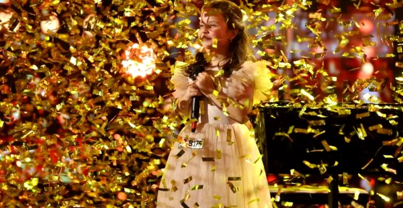 Cum a reușit o fetiță de 8 ani să ridice în picioare publicul de la ”Românii au talent”. Martina Meola a obținut Golden Buzz. „E un fenomen”