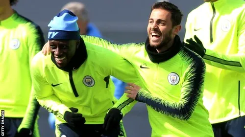 Englezii nu știu de glumă. Ce pedeapsă a primit Bernardo Silva după ce a glumit cu Benjamin Mendy, colegul său de la City