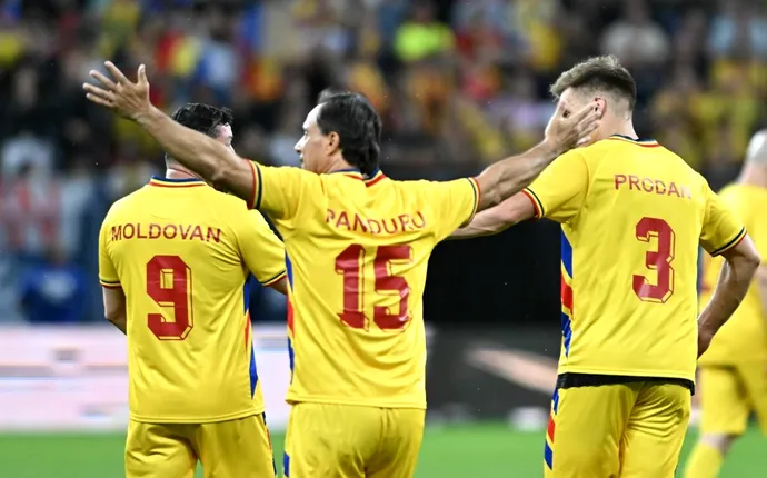 Basarab Panduru a marcat un gol de generic în meciul Generația de Aur – Restul Lumii 3-2, dar și-a adus aminte de cel mai mare coșmar al României! „Trebuia să dau atunci, la Mondiale”