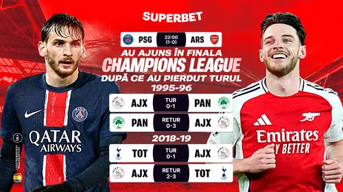 În căutarea finalei pierdute! Super Cote pentru PSG – Arsenal. ADVERTORIAL