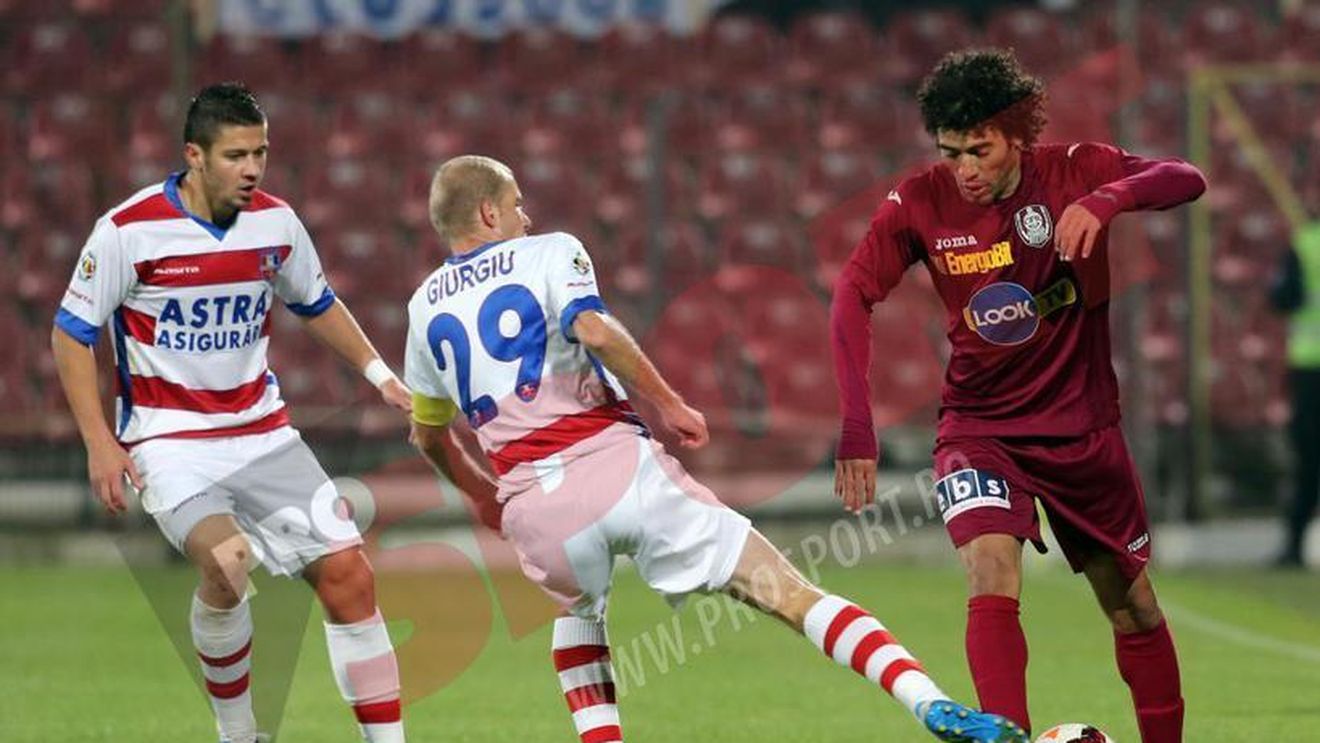 CFR Cluj și-a egalat recordul de goluri marcate într-un meci din Liga 1