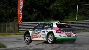 Tempestini, învingător clar pe Transfăgărășan! Trei din trei în Raliul Argeșului