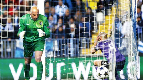 Free Willy!** Portarul Caballero a fost eroul lui Malaga în remiza cu Dortmund (0-0) din sferturile Ligii. Cifrele ULUITOARE vorbesc de la sine