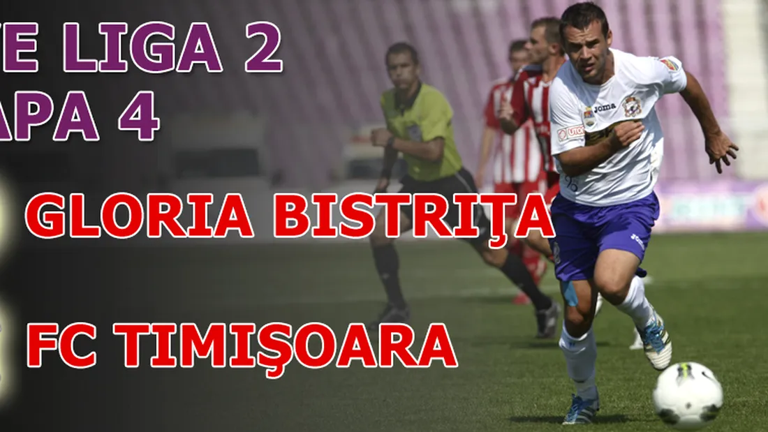 Remiză în derby!** FC Argeș, FC Timișoara și Gloria, podiumul seriei Vest