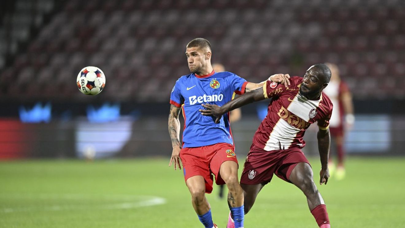 CFR Cluj - FCSB 1-0. Derby decis de un penalty