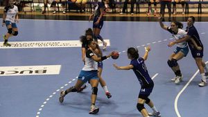CSM București - Buducnost, marea finală de la Bucharest Trophy 2014