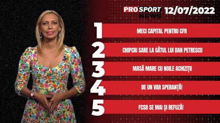 ProSport NEWS | Chipciu sare la gâtul lui Dan Petrescu. Cele mai importante subiecte ale zilei | VIDEO