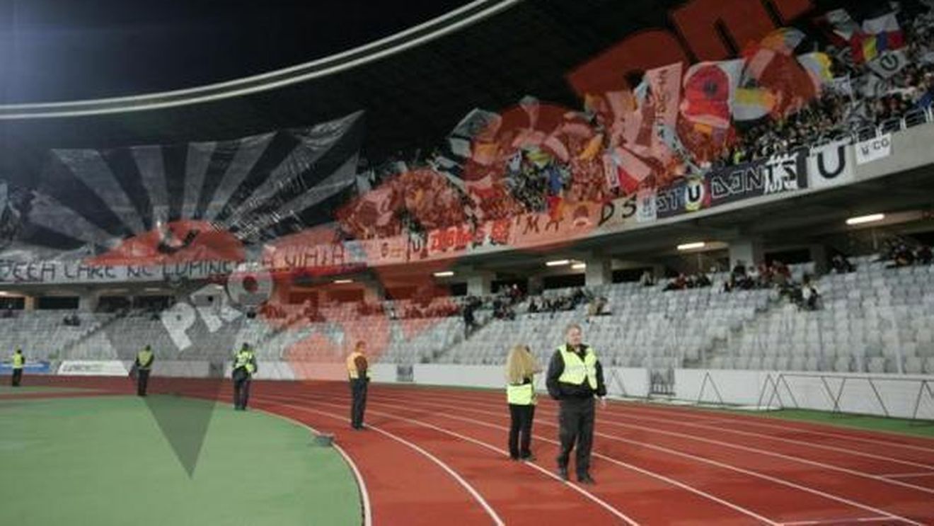 După "U" Cluj - CFR 2-3,** un suporter al "șepcilor roșii" a încercat să-l lovească pe Beto