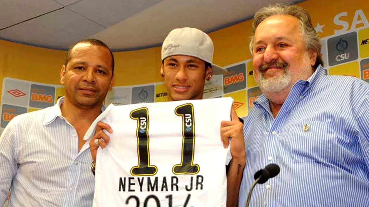 Ia premiu după premiu!** Neymar, cel mai bun jucător al campionatului brazilian în 2011