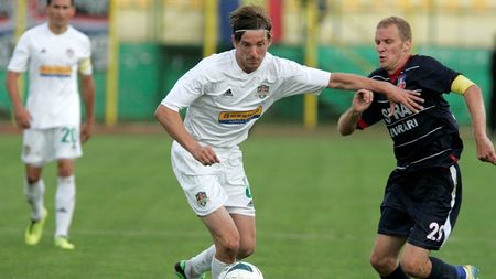 Respect pentru fosta echipă. Liviu Antal nu s-a bucurat după golul înscris în poarta Oțelului