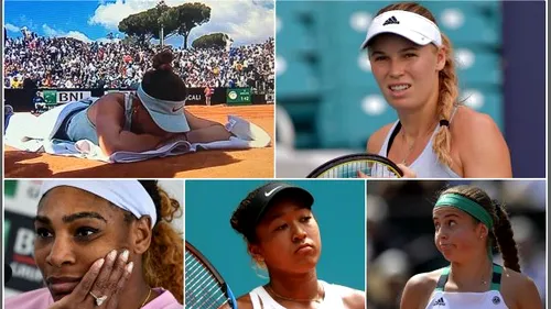 Infirmeria WTA e plină! Naomi Osaka, forfait de ultimă oră la Foro Italico, după victoria în fața Mihaelei Buzărnescu. Patru retrageri într-o zi la Roma: Halep, Kvitova și Muguruza, printre cele care au emoții înainte de Roland Garros