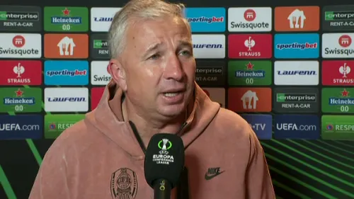 Dan Petrescu, moment emoționant după victoria cu Ballkani! Cui i-a dedicat calificarea în primăvara europeană din Conference League. „E cea mai fericită femeie din lume. Nu știți cât mă urmărește!”