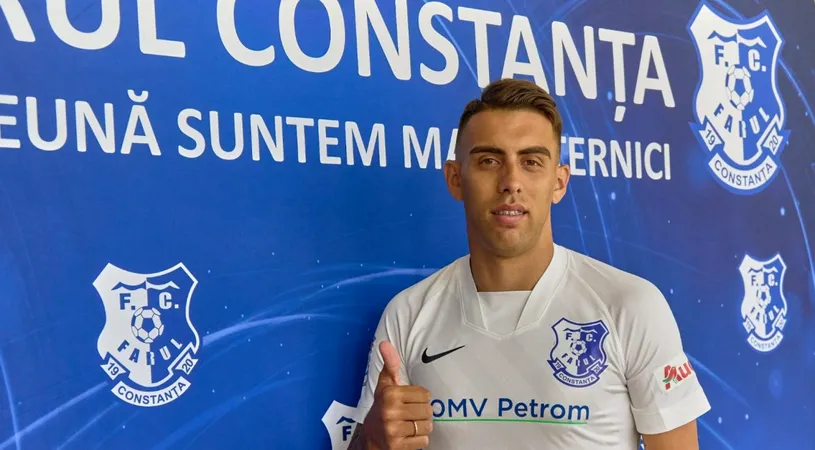 Farul - Dinamo! Gol fantastic al lui Jefte Betancor. A înscris de la jumătatea terenului | VIDEO