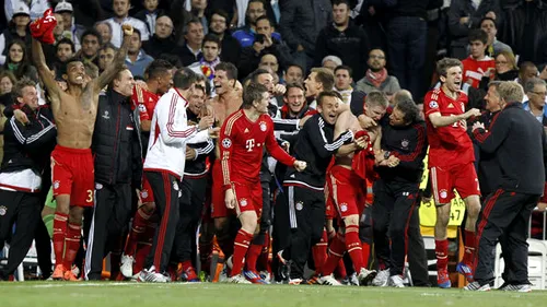 Bayern - Chelsea, FINALA Ligii!** Real - Bayern 2-1! Penalty-uri: 1-3! Ronaldo, Kaka, Ramos au RATAT! Mourinho, în genunchi