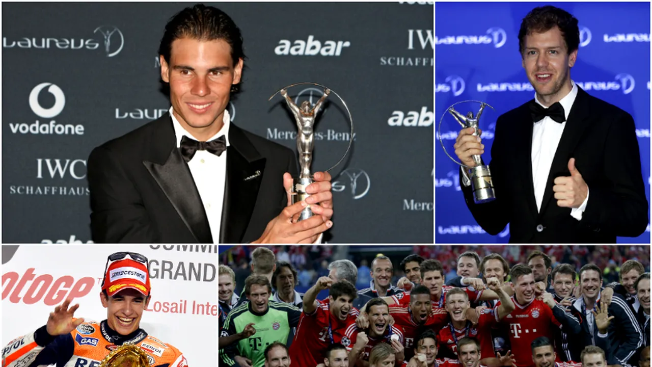 Nadal a intrat în istorie. Spaniolul a devenit primul om care a primit toate premiile individuale Laureus. Vettel, sportivul anului 
