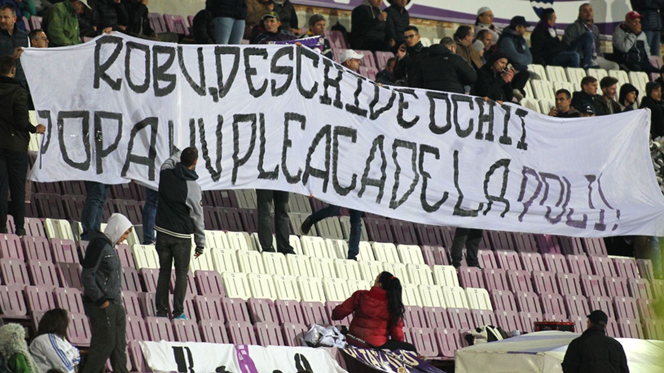 Lui Ionuț Popa i-a mai venit inima la loc după victoria cu ASU Poli din Cupă. Cum comentează scandările suporterilor timișoreni. Antrenorul învinsei nu a venit la conferința de presă