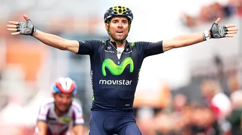 Unstoppable Valverde! Spaniolul de la Movistar a câștigat a noua etapă din carieră în Vuelta, după ce l-a învins pe Sagan pe „zidurile” din Veder de la Frontera