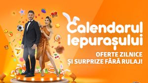 Adună premii în fiecare zi în Calendarul Iepurașului! 14 zile, 14 oferte și Bonusuri fără rulaj în cont!