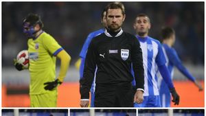 Craiova - Steaua 0-1. Tudor a dărâmat "Oblemenco". Steaua merge mai departe în Cupa României după un gol dintr-un penalty discutabil. Meciul s-a terminat cu criza de nervi a lui Cîrțu și cu pumni pe teren 
