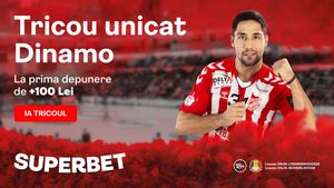 ADVERTORIAL | Îmbracă un super tricou original ediție specială. Prinde oferta Superbet dedicată fanilor supercampionilor de la Dinamo și iubitorilor handbalului!
