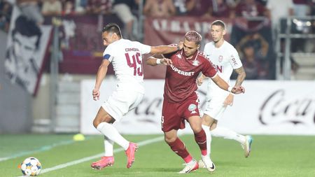 Rapid București - CFR Cluj 1-1, în etapa 2 din Superliga. Giuleștenii rămân fără victorie acasă cu ardelenii din septembrie 2023