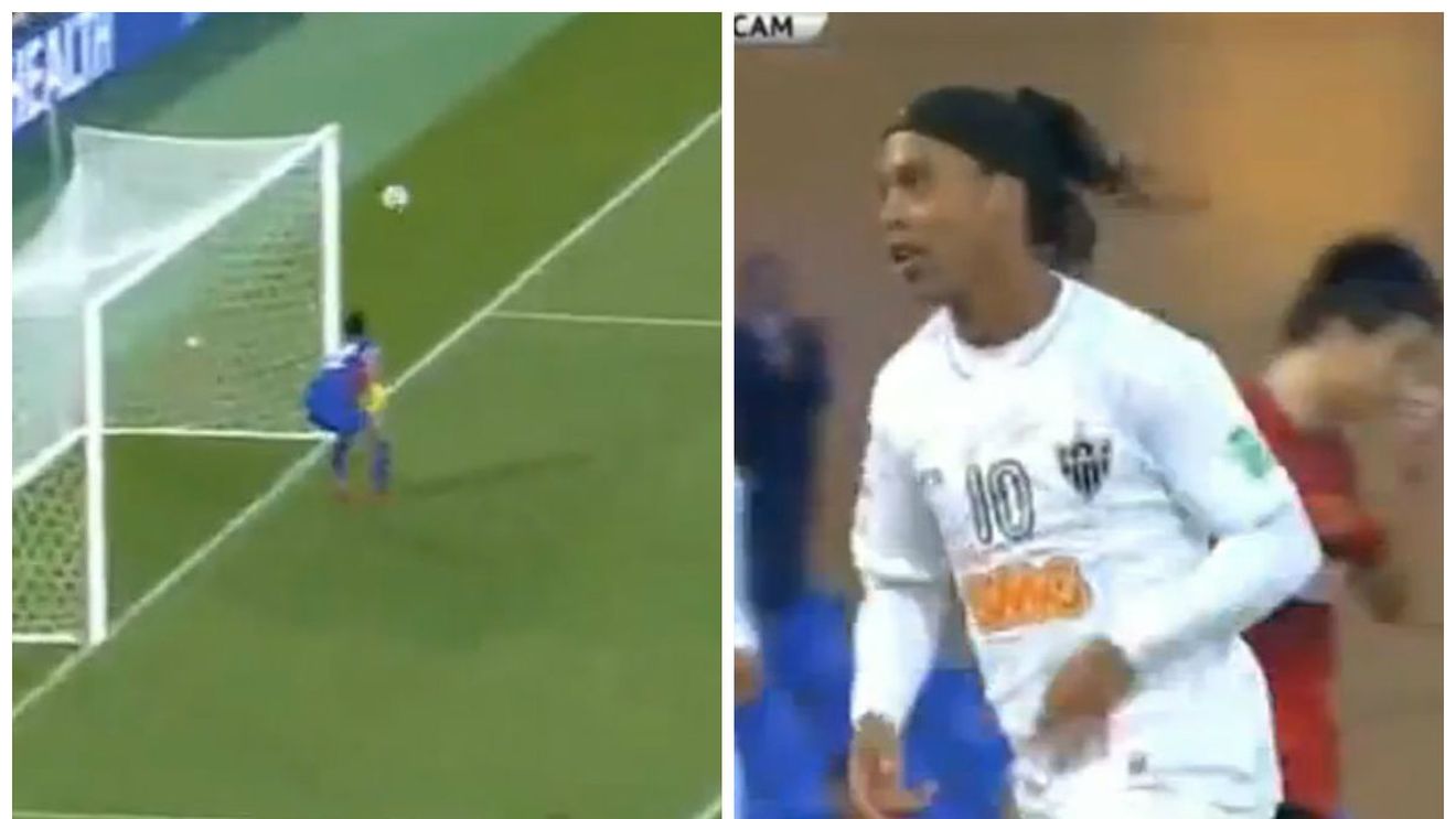 VIDEO Ronaldinho e MAGIC! Fază genială la Mondialul Cluburilor. Portarul a rămas stană de piatră