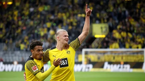 Lovitură genială! Borussia Dortmund vrea să îi dubleze salariul lui Erling Haaland și să nu îl mai vândă în vara viitoare!