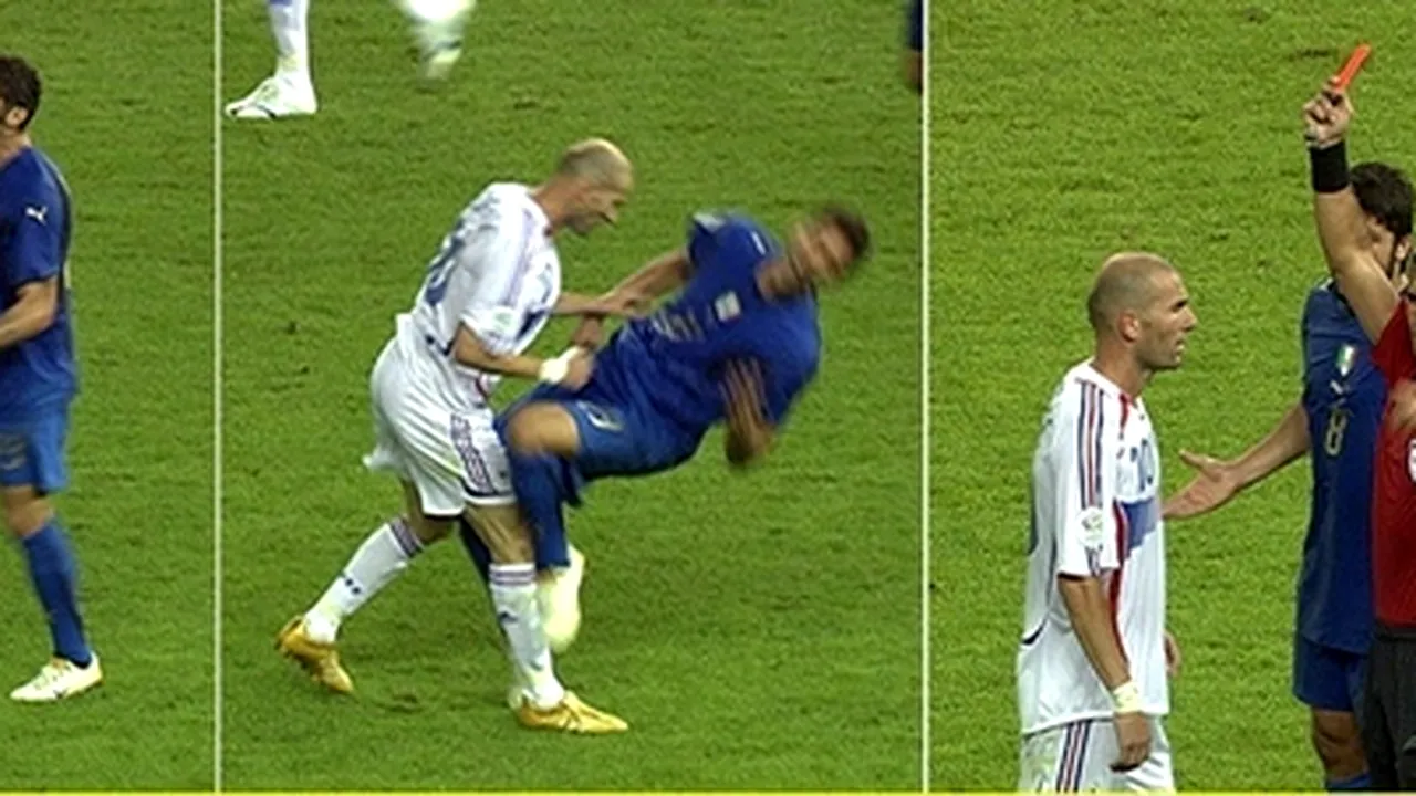 VIDEO L-a copiat perfect pe Zidane!**  Scena din finala CM 2006, repetată la un meci din Serbia