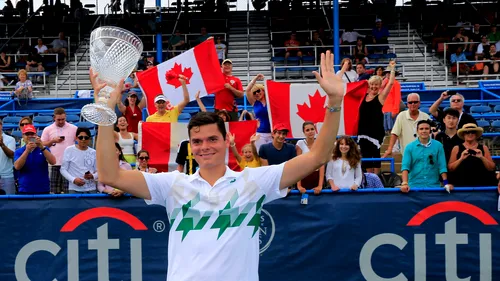 Raonic s-a impus la Washington în prima finală canadiană din istoria circuitului ATP