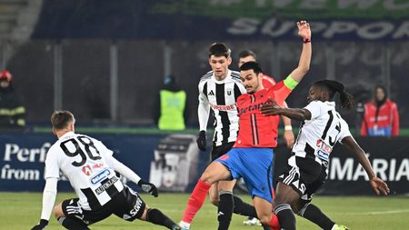 Atacantul dorit de Gigi Becali a marcat chiar sub ochii patronului campioanei în U Cluj - FCSB 1-2, dar face o afirmație ciudată despre liderul Superligii