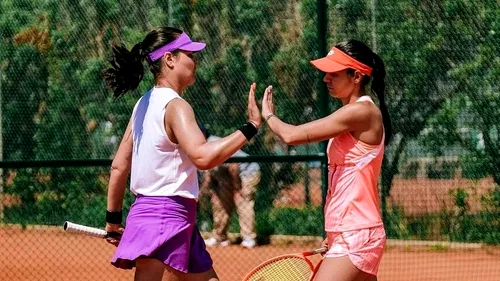 Andreea Mitu, campioană în proba de dublu a turneului ITF de la Oeiras! A obținut două victorii într-o zi alături de Lidziya Marozava