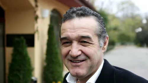 Becali: „Într-o săptămână putem fi pe primul loc”