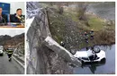 Spaima trăită de unul dintre asociații clubului Chindia. A plonjat cu autoturismul de pe un pod și s-a răsturnat într-un canal de pe Valea Oltului. ”Este vorba despre trei persoane care au suferit policontuzii și hipotermie”