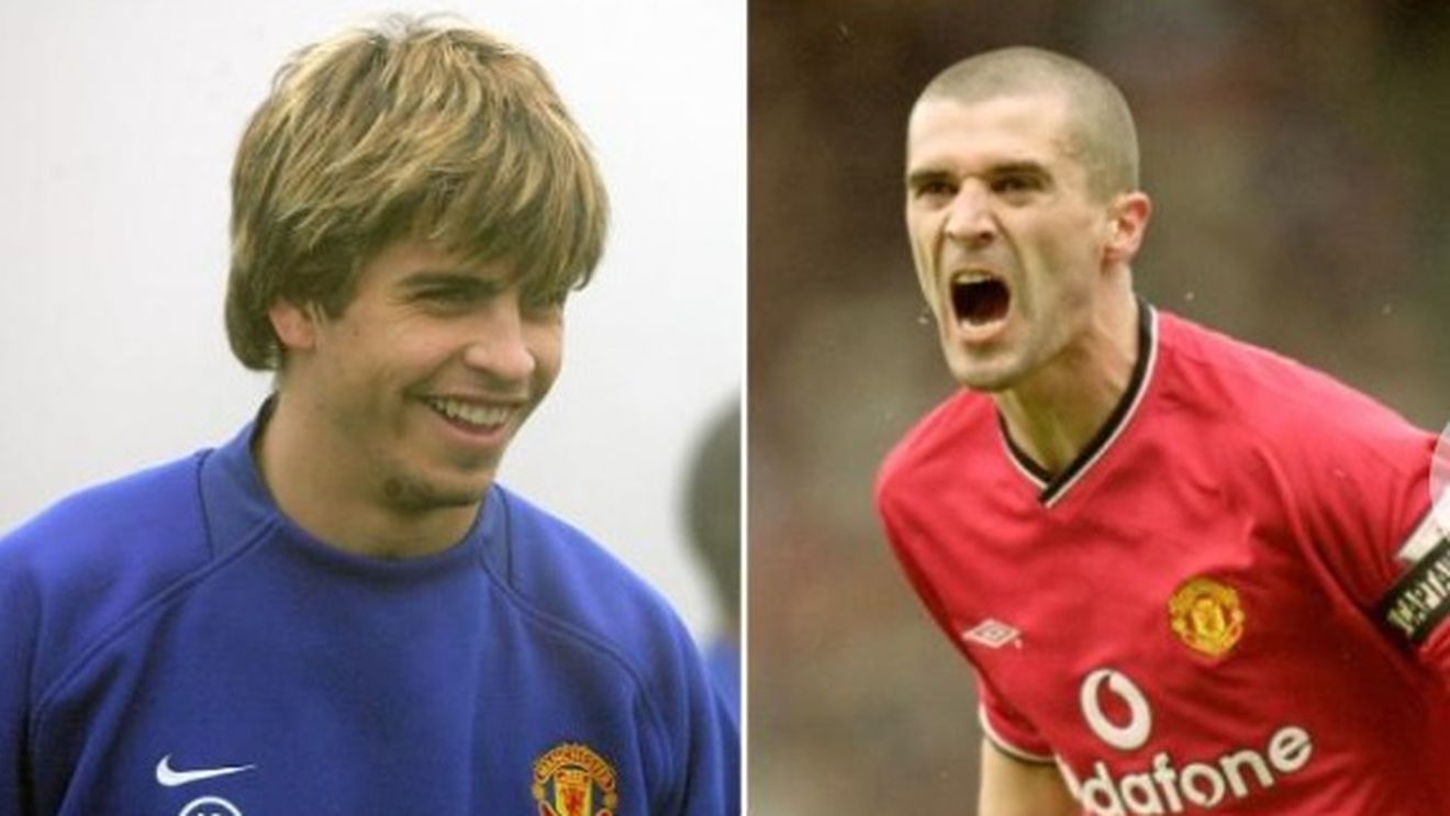 Momentul pe care Pique nu-l va uita niciodată! Era tânăr, se pregătea de debutul la United și telefonul i-a sunat în vestiar, chiar lângă "durul" Roy Keane. Ce a urmat: "Oh, doamne! Aproape am făcut pe mine de frică"