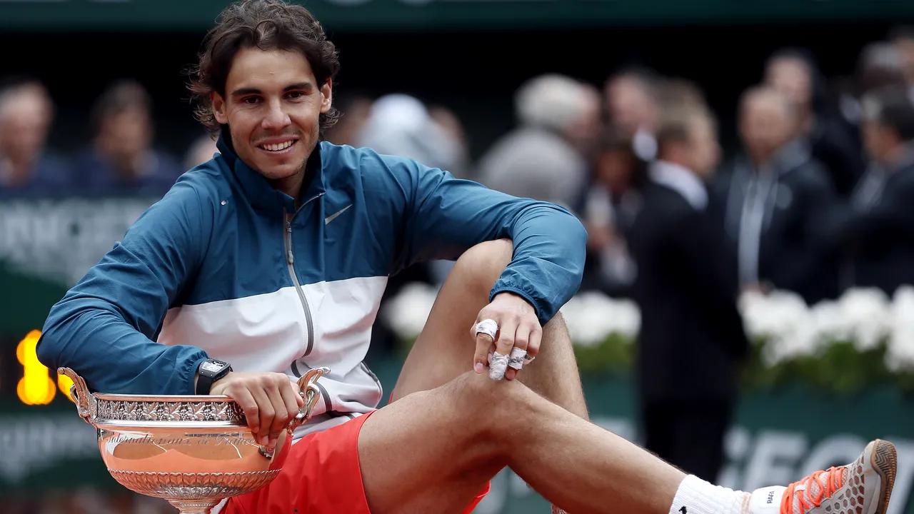 Nadal, opt titluri la Roland Garros: 