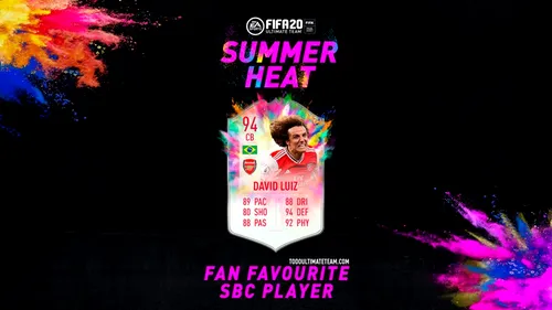 David Luiz devine unul dintre cei mai buni fundași din FIFA 20! Ce super-card a primit brazilianul