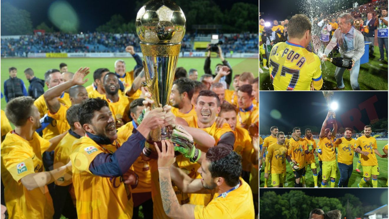 ASA pauză / Steaua final. "Norocoșii norocoșilor" scot doar un 0-0 la Iași, cu CSMS, însă câștigă al 26-lea titlu după ce Oțelul a încurcat ASA Tg. Mureș. GALERIE FOTO