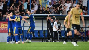 Bărăganul petrece în Superliga! După hocus-pocus Metaloglobus, echipa pribeagă Unirea Slobozia întoarce magic barajul cu FC Voluntari și se agață la penalty-uri de primul eșalon. Cronică de Gabriel Berceanu