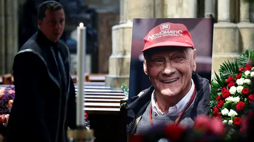 Niki Lauda a fost înmormântat la Viena. Numeroase personalități au venit să-și ia rămas bun de la marele campion