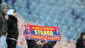 Doar fulgii sunt la fel în Ghencea! Steliștii au preferat să rămână în fața televizoarelor