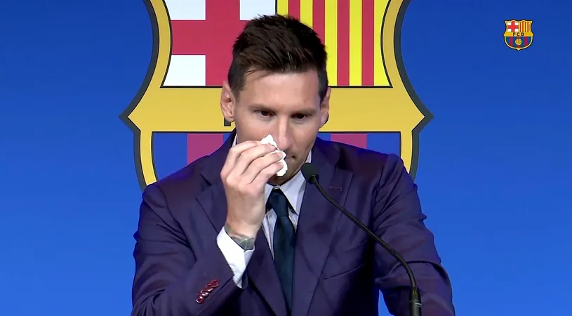 De ce a plâns, de fapt, Leo Messi atunci când a făcut anunțul despărțirii de FC Barcelona: „A fost la un final de ciclu, aici și-a petrecut întreaga carieră, era integrat aici”
