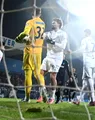 Un arbitru cu ecuson FIFA conduce returul barajului dintre Farul și Chindia. Pe echipa din Constanța a mai arbitrat-o de patru ori în acest sezon